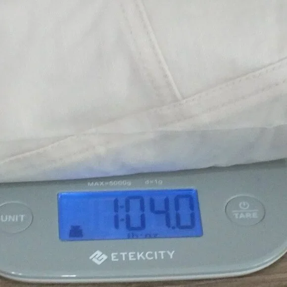 Vintage Boston Proper Small Beaded Floral Embroidered Denim Jacket Lace Cuffs - Picture 15 of 15